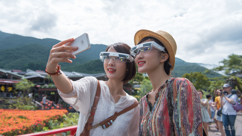 AI眼镜“上头”,成为假期旅游新搭子?